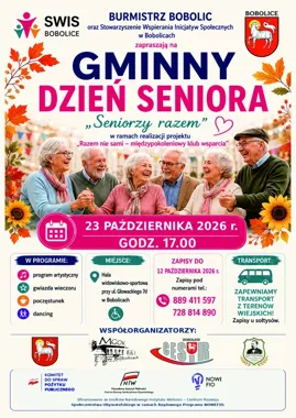 Gminny Dzień Seniora „Seniorzy razem”