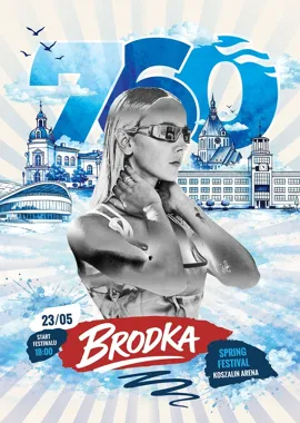 Brodka w Koszalinie - darmowe wejściówki na Spring Festival już 4 maja