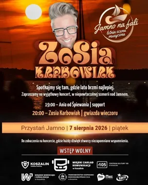 Nad Jamnem zabrzmi muzyka - startuje letnia scena w Koszalinie